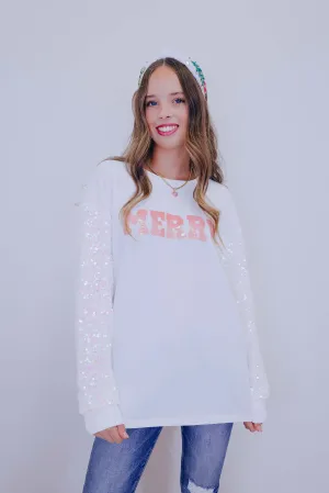 *** Shimmer & Shine "Merry" Seguin Sleeve Top SAMPLE