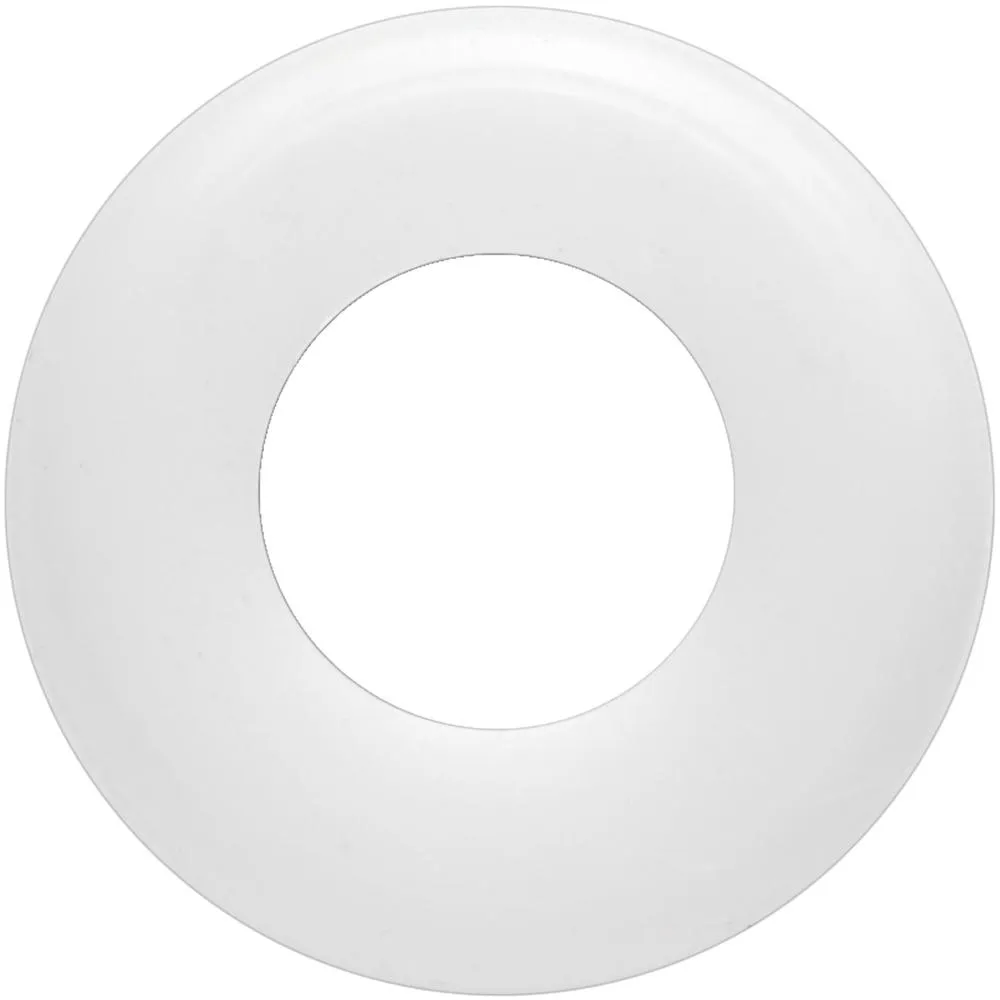 0 Gauge White Double Flare Flexible Tunnel Set