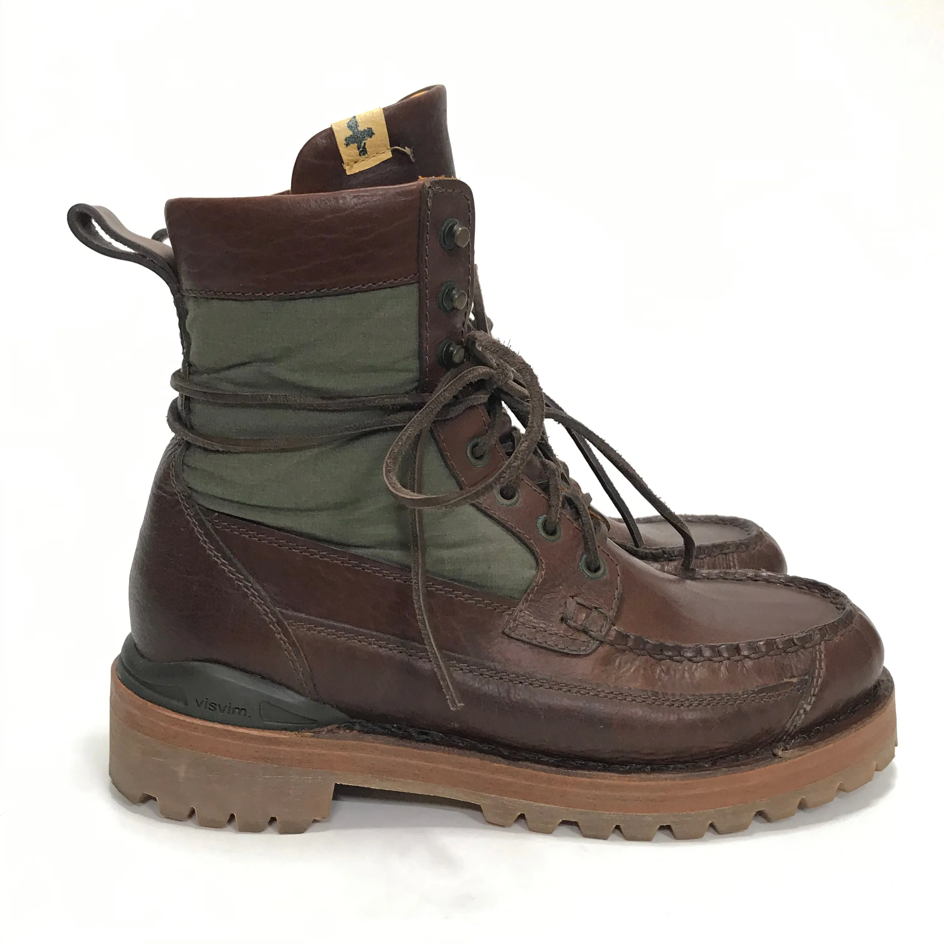 [10.5] Visvim 13SS Cochise Boots Folk Brown