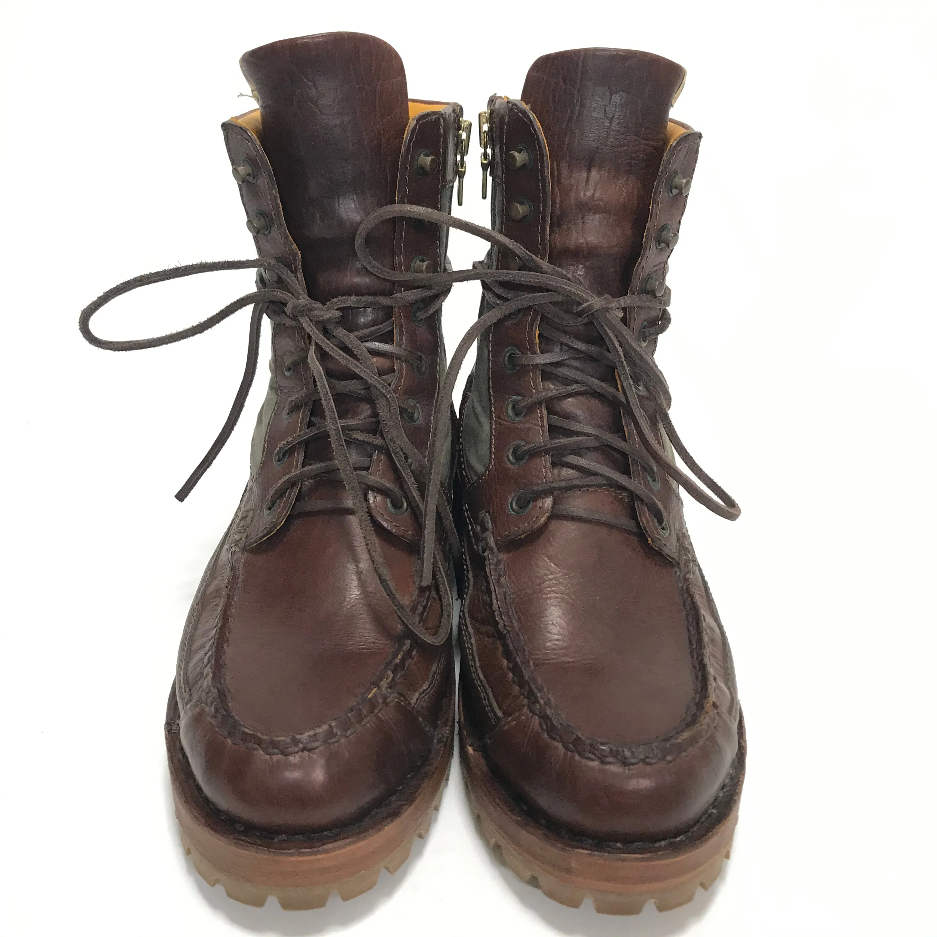 [10.5] Visvim 13SS Cochise Boots Folk Brown