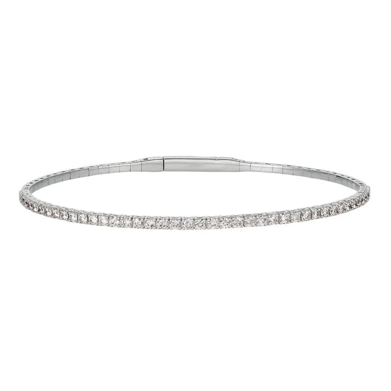 2.00CT DIAMOND FLEXIBLE BRACELET 14K GOLD