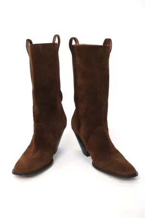 2022 Zimmermann Suede Texano Boots