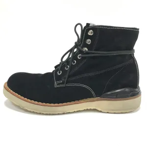 [9] Visvim 11AW Virgil Boots Folk Suede Black