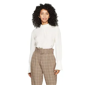 A New Day Women's Long Sleeve High Neck Blouse