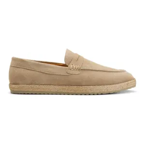 Achilles | PENNY STRAP ESPADRILLES - Suede Beige