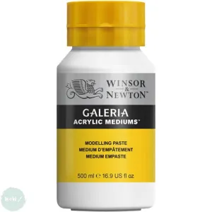 ACRYLIC MEDIUMS - Winsor & Newton Galeria - FLEXIBLE MODELLING PASTE 500ml
