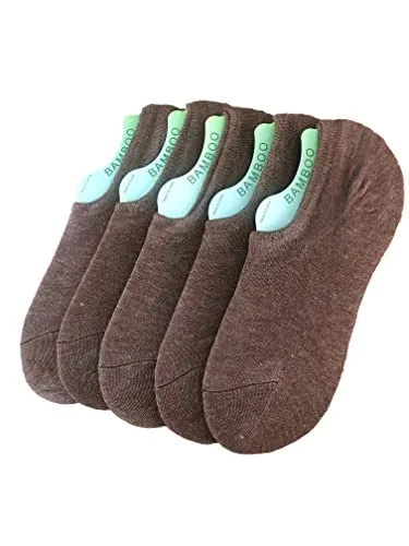 Alessandra B Bamboo Ankle Socks for Women - 5 Pack