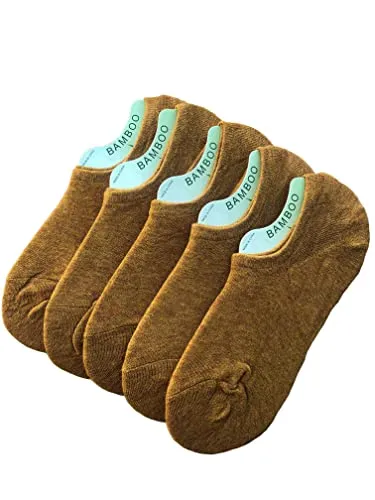 Alessandra B Bamboo Ankle Socks for Women - 5 Pack