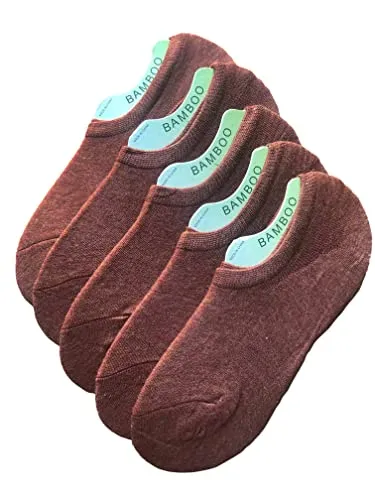 Alessandra B Bamboo Ankle Socks for Women - 5 Pack