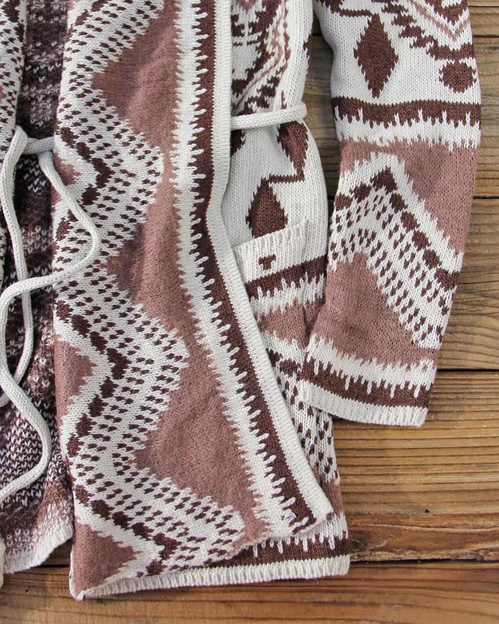 Alpine Gypsy Sweater in Taupe