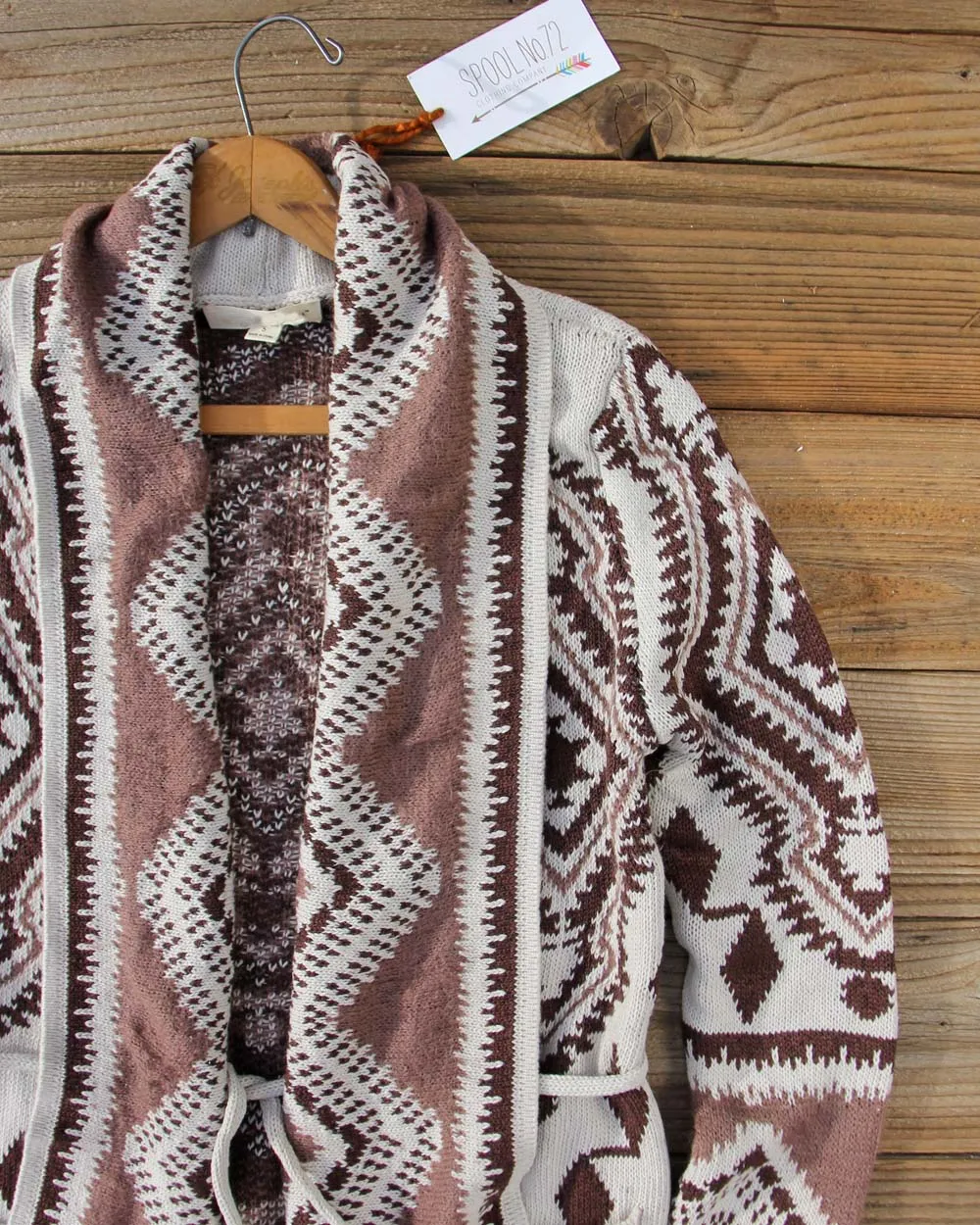Alpine Gypsy Sweater in Taupe