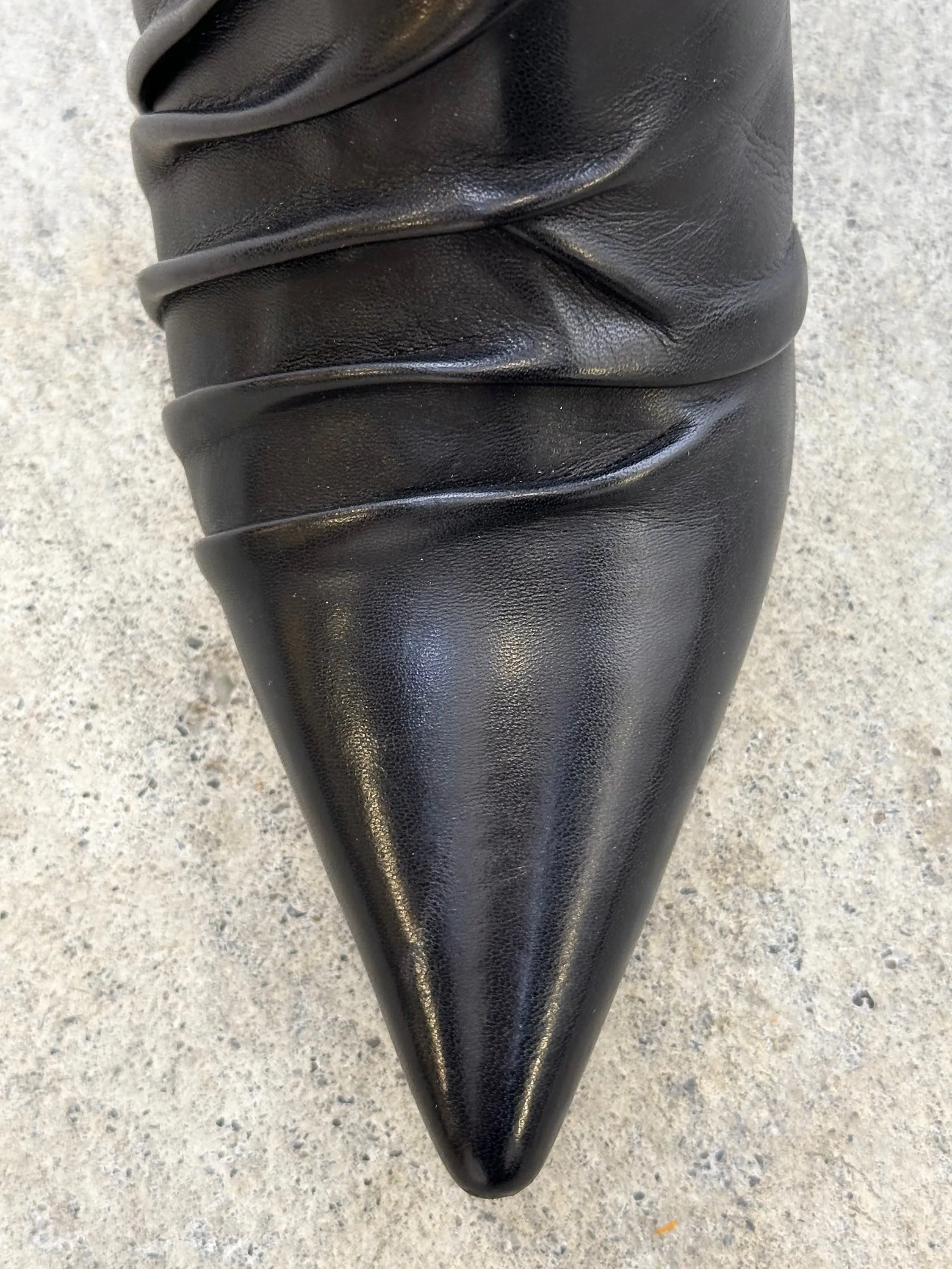 Angelo Figus Lambskin Knee-High Boots
