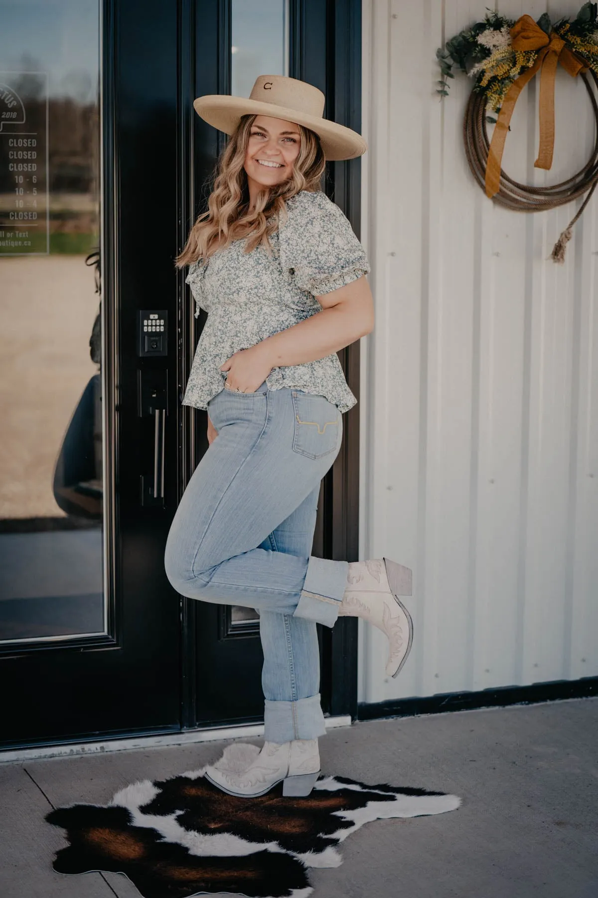Ariat 'Chandler' Suede Bootie Cloud White (sizes 6.5 & 8.5 only)