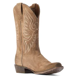 Ariat® Men's "Circuit High Stepper" Cowboy Boots - Burned Grey Suede