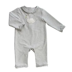 Baby Girls Crochet Swan Onesie