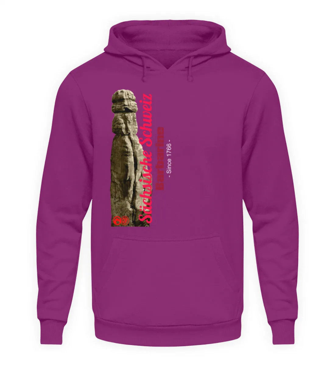 Barbarine - Sächsische Schweiz  - Unisex Kapuzenpullover Hoodie