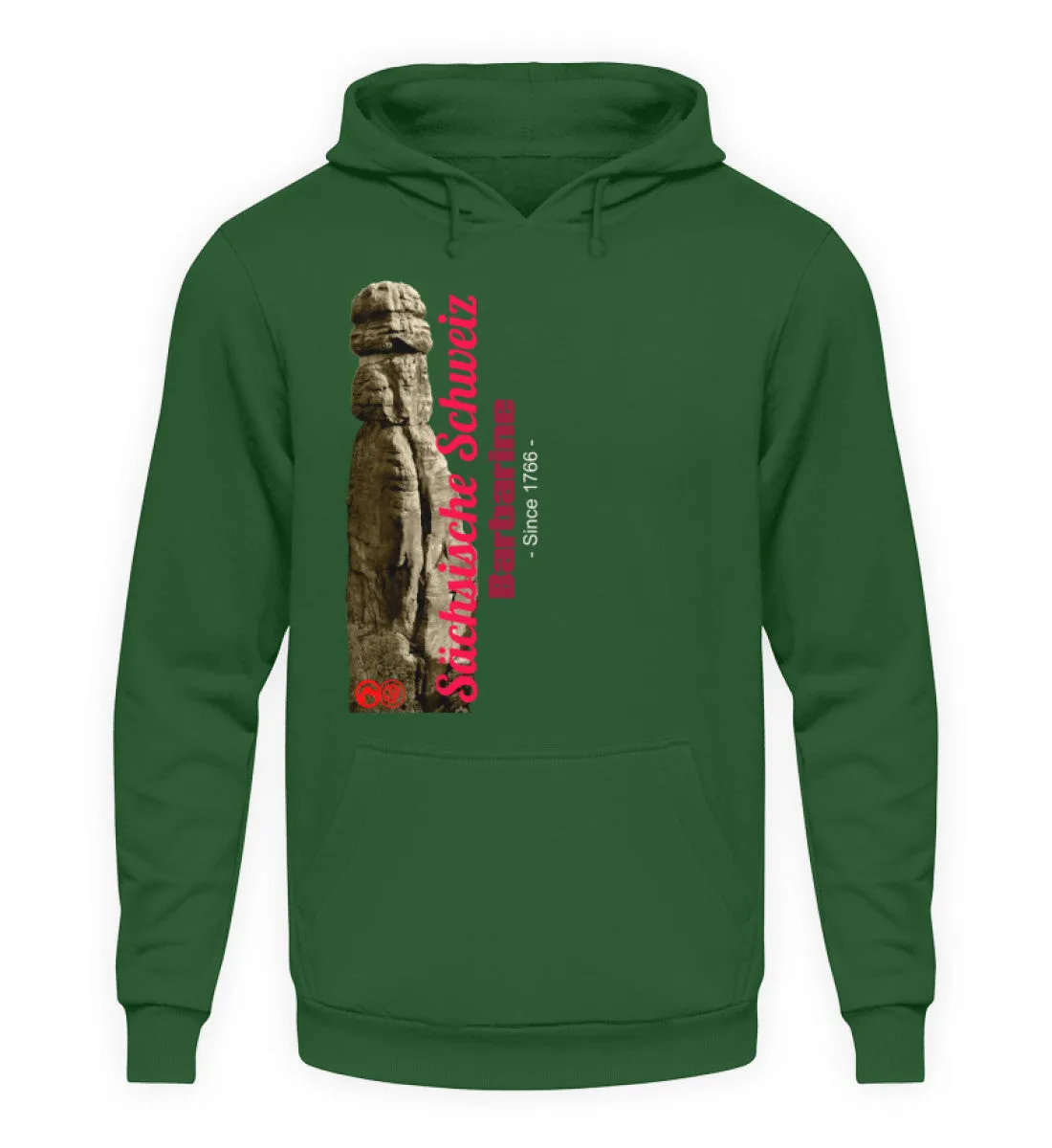 Barbarine - Sächsische Schweiz  - Unisex Kapuzenpullover Hoodie