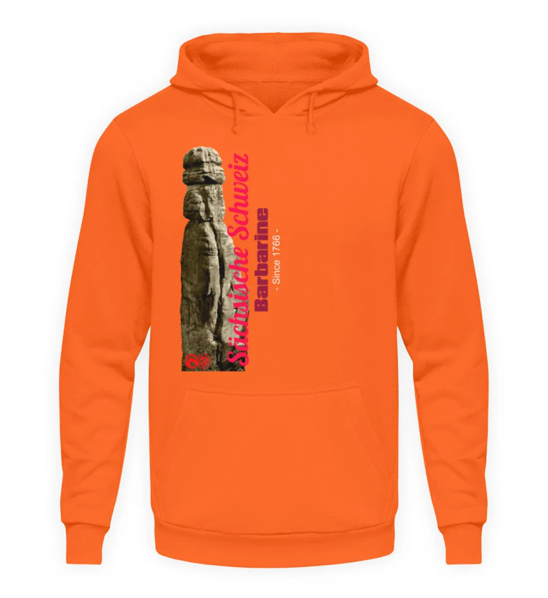 Barbarine - Sächsische Schweiz  - Unisex Kapuzenpullover Hoodie