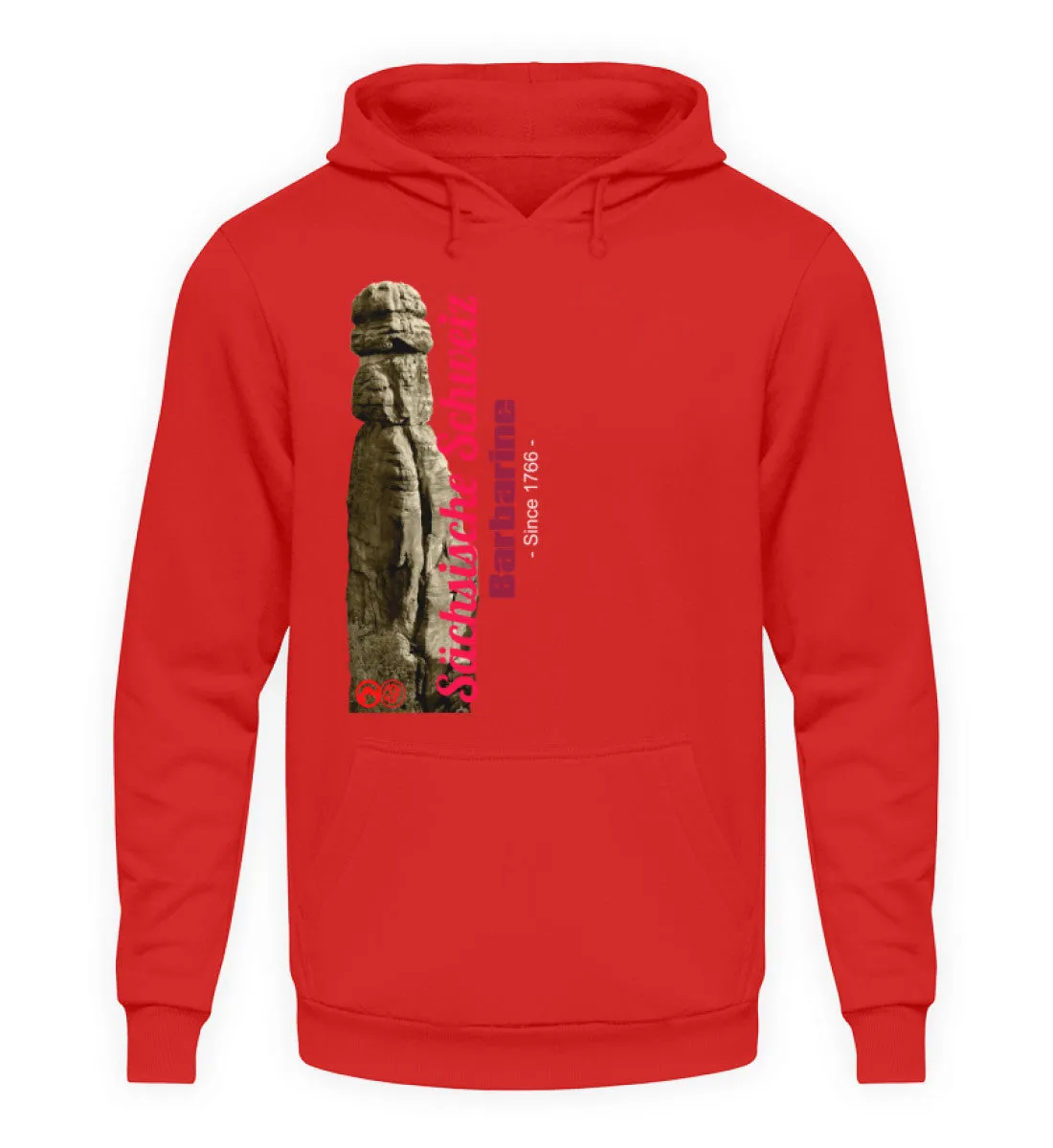 Barbarine - Sächsische Schweiz  - Unisex Kapuzenpullover Hoodie