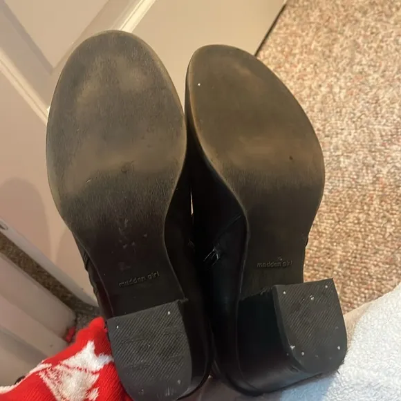 Black Buckle Booties Size 10M