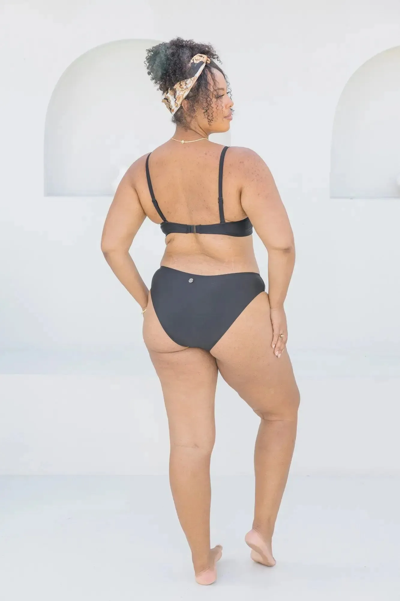 Black High Leg Bottom