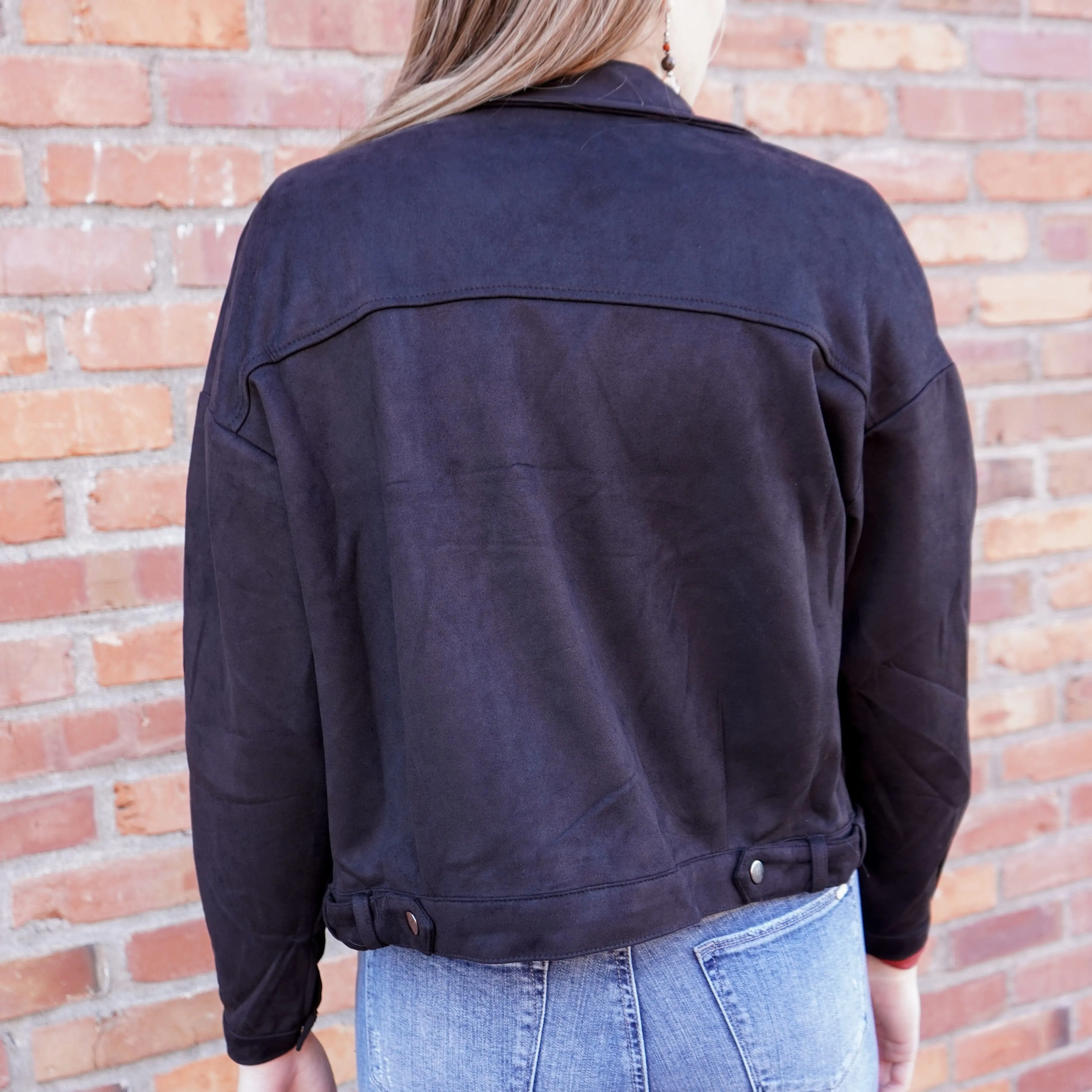 Black Suede Jacket