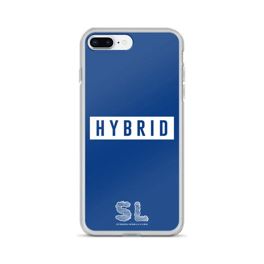 BLUE HYBRID iPhone Case