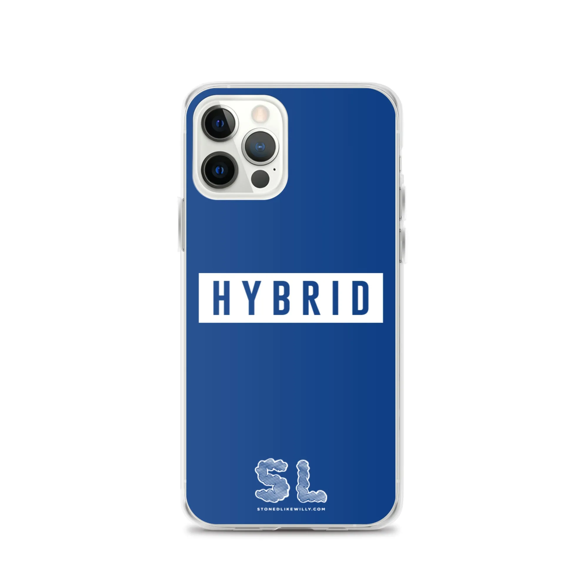 BLUE HYBRID iPhone Case