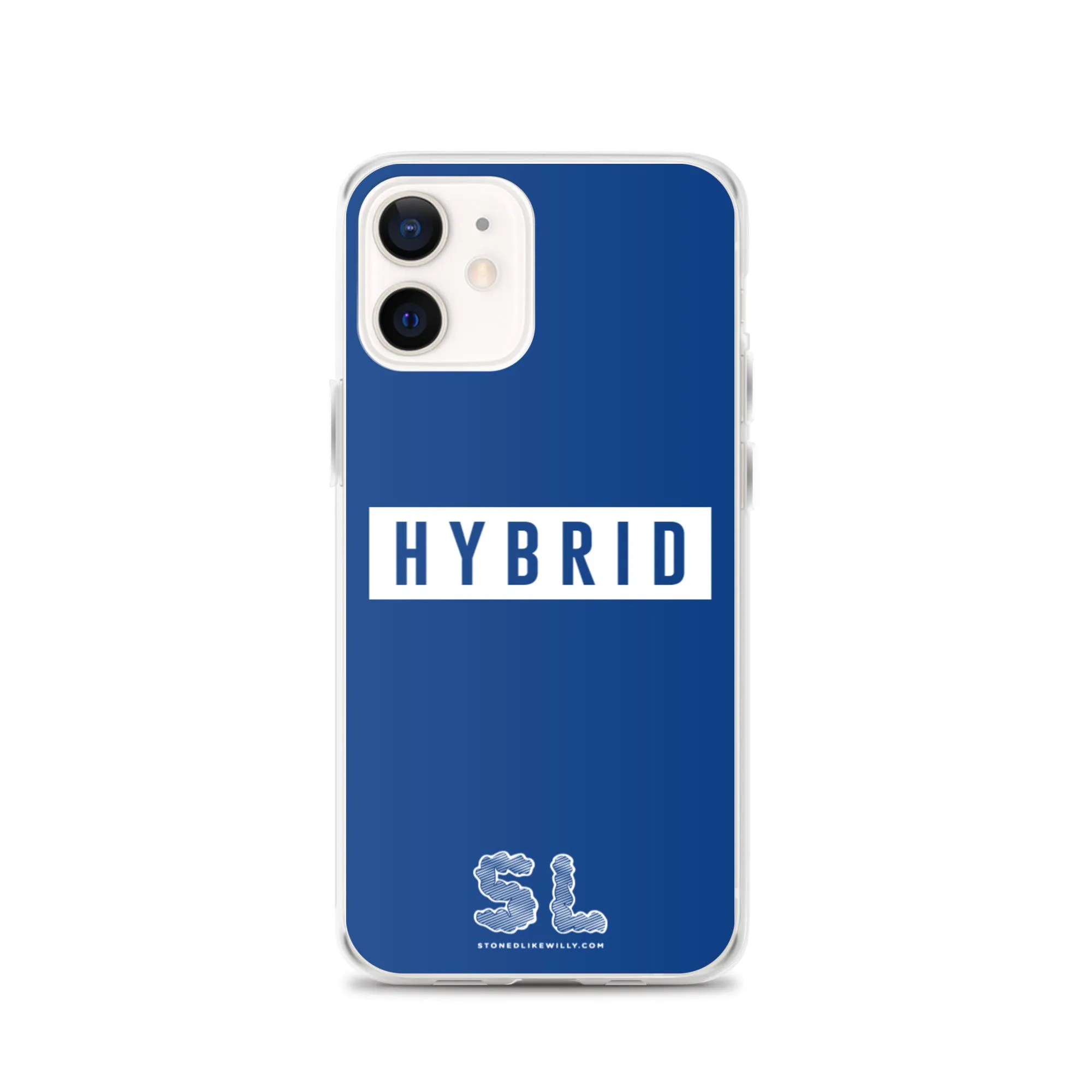 BLUE HYBRID iPhone Case