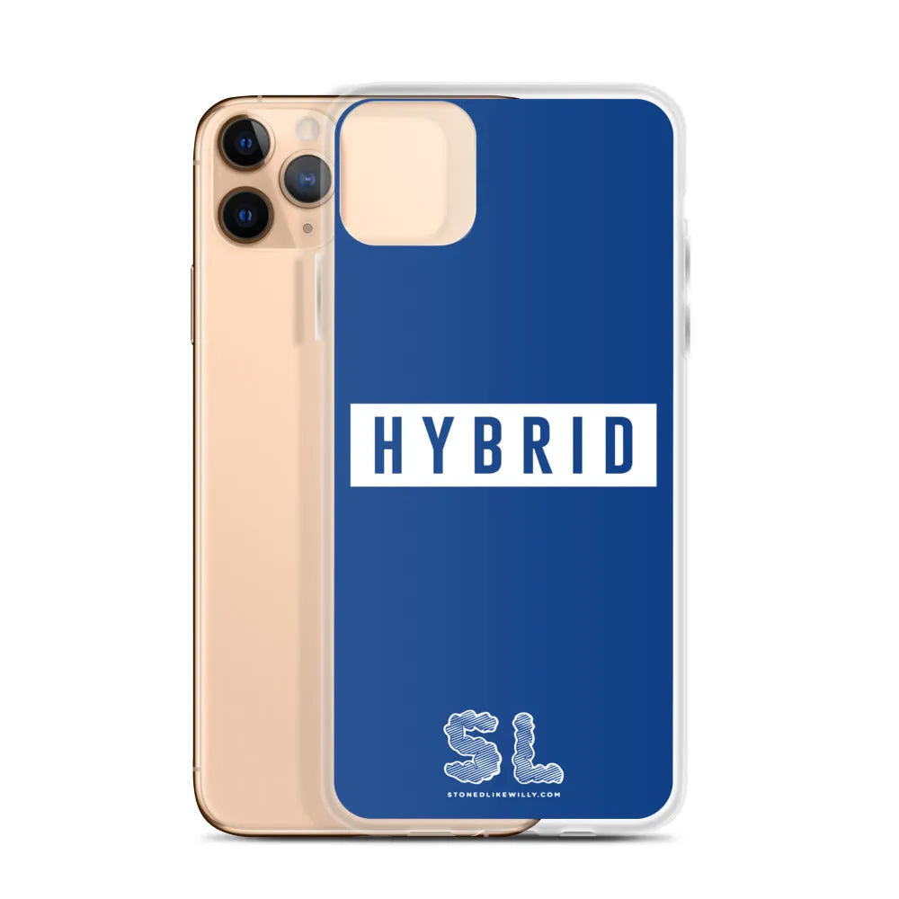 BLUE HYBRID iPhone Case