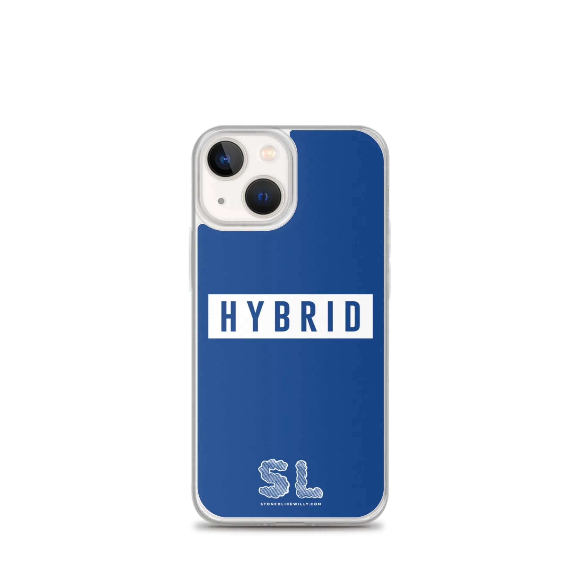 BLUE HYBRID iPhone Case