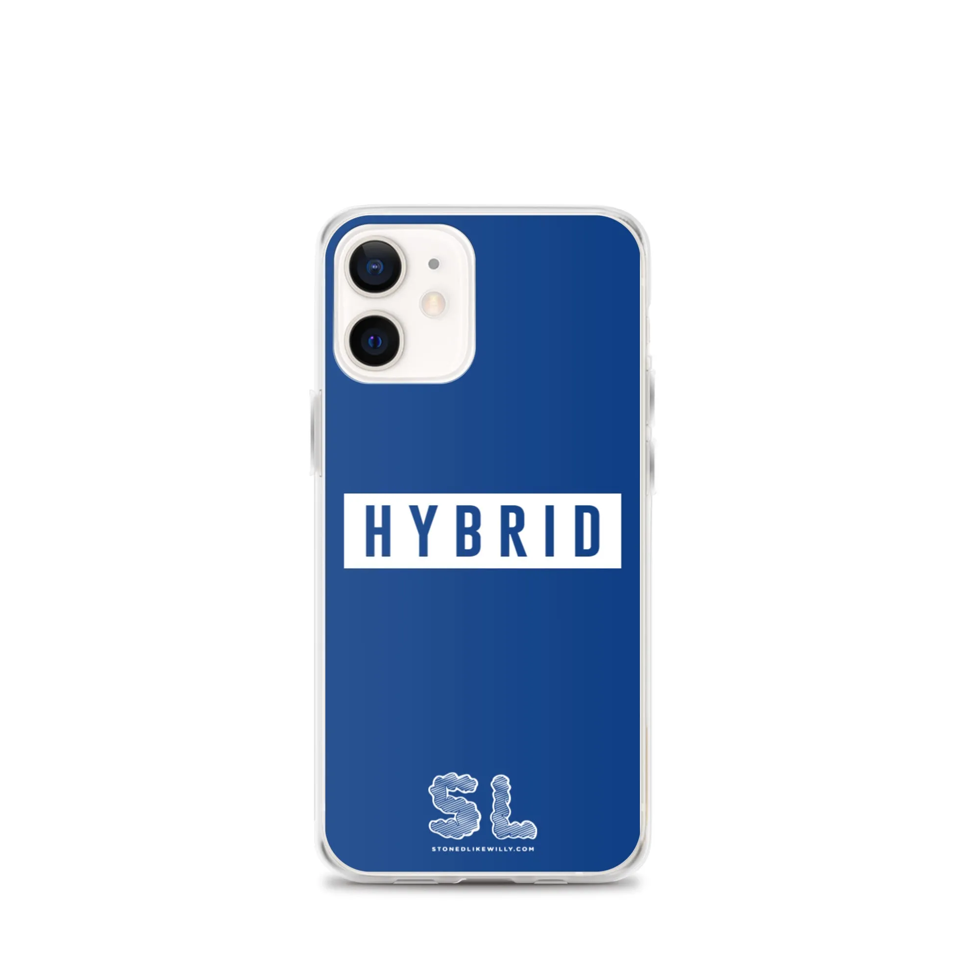 BLUE HYBRID iPhone Case