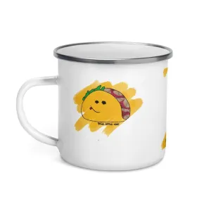 Bone Apple Teef Enamel Mug
