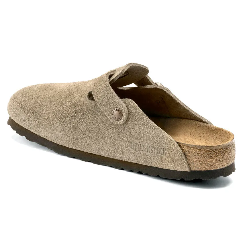BOSTON SOFT FOOTBED TAUPE SUEDE