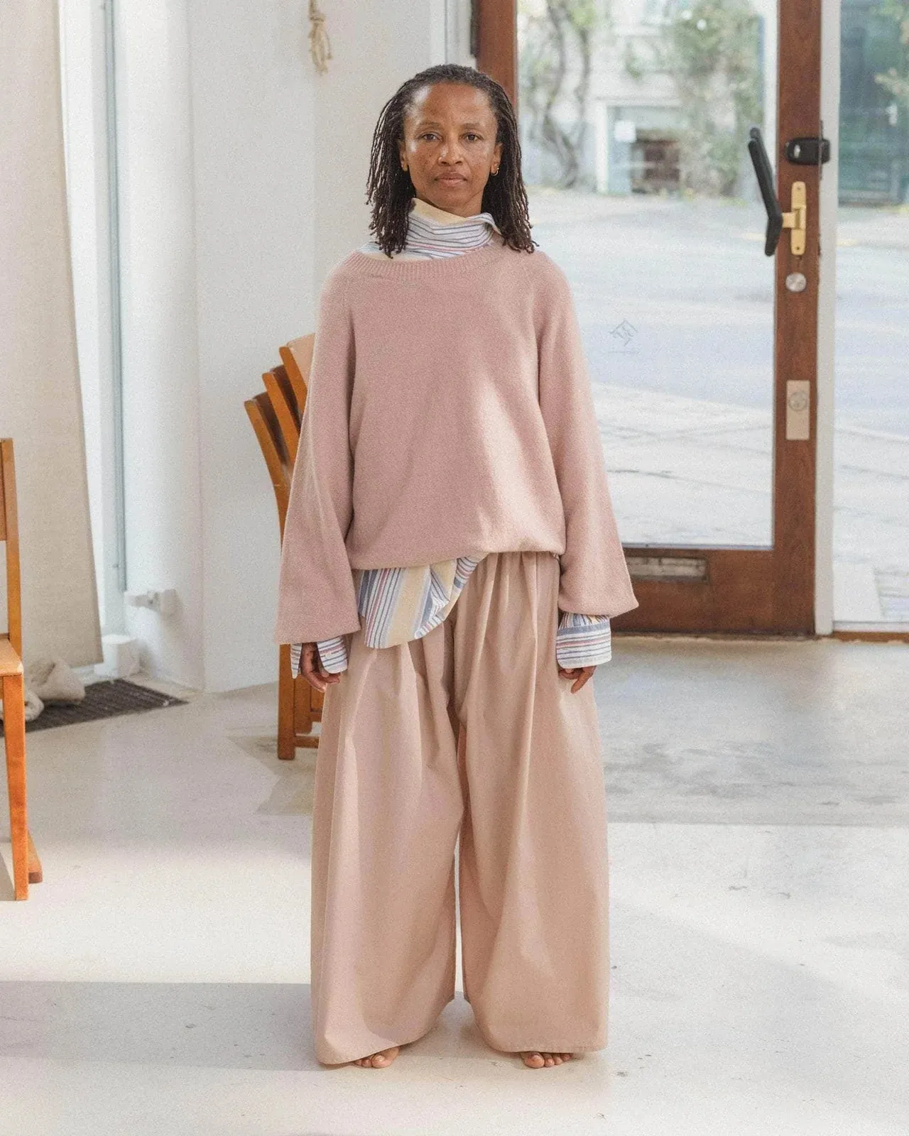 CABLE PANTS