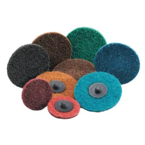 Carborundum Carbo Surface Prep Non-Woven Quick-Change Disc, Type II, 2", Extra Coarse, 05539554462