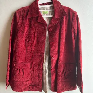 Carlisle - Red Women's Leather Jacket