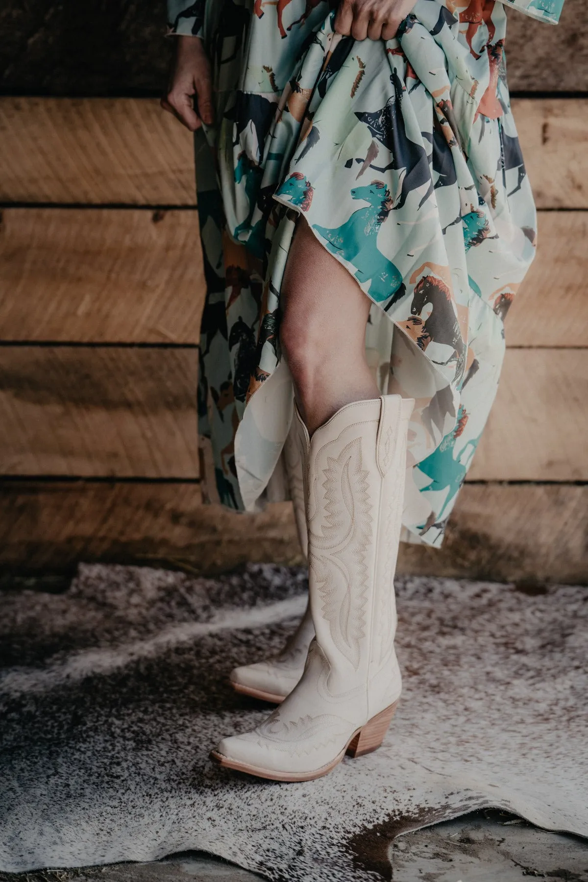 Casanova Tall Western Boot by Ariat Blanco SIZE (7.5 ONLY)