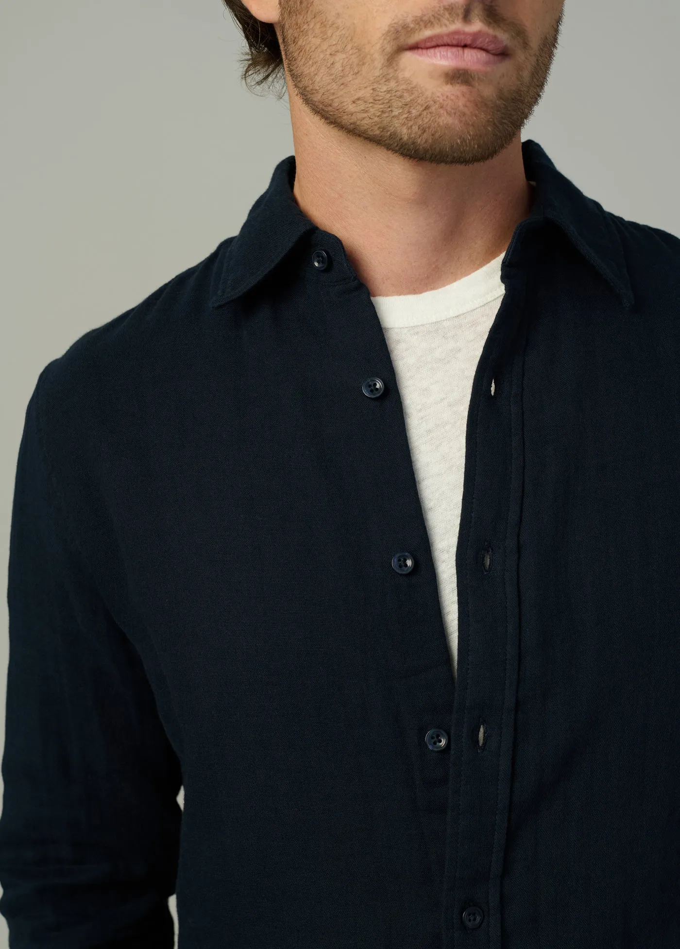 CEDRIC DOUBLE WEAVE SHIRT