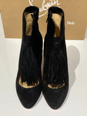 Christian Louboutin BIANCA BOOTY 120 VEAU VELOURS