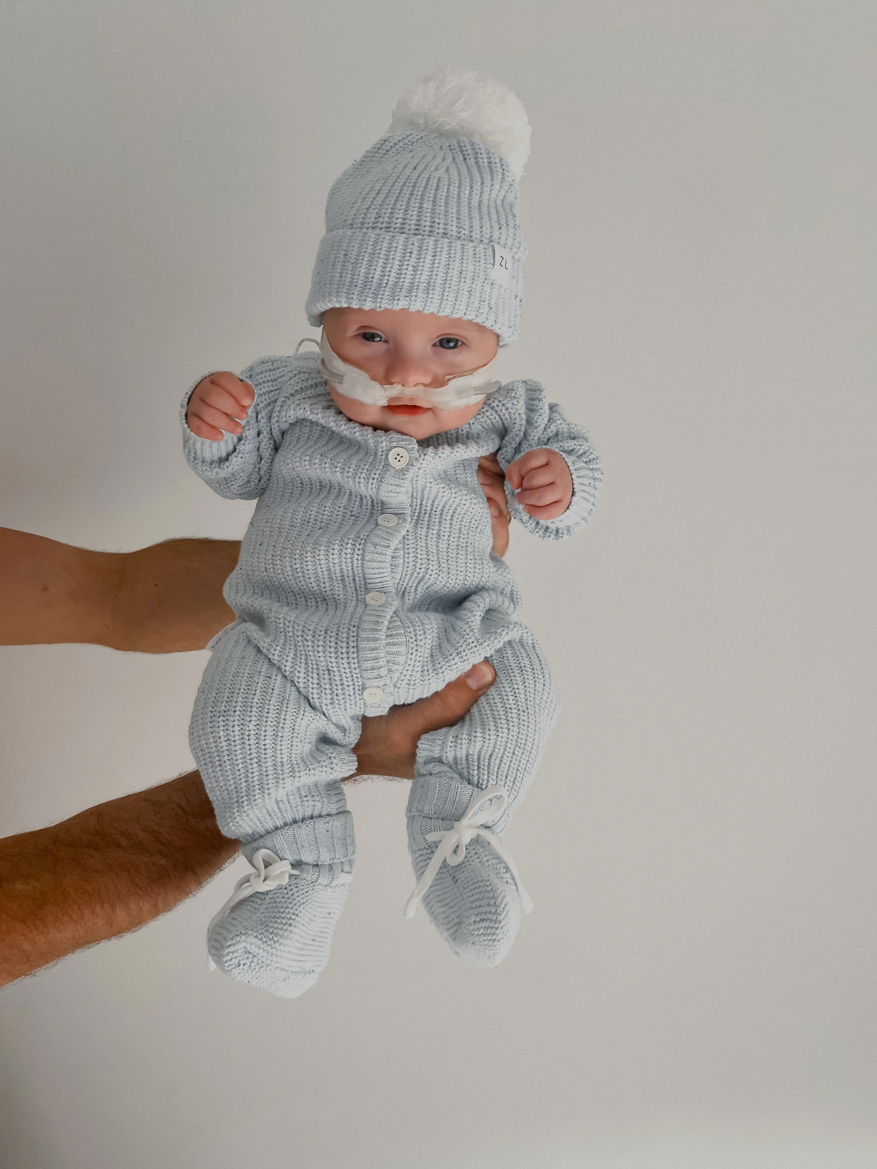 CLASSIC KNIT ROMPER | AERO FLECK