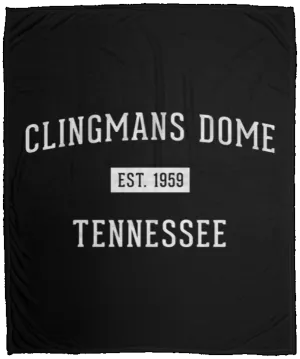 Clingmans Dome Established - Plush Fleece Blanket (50x60)