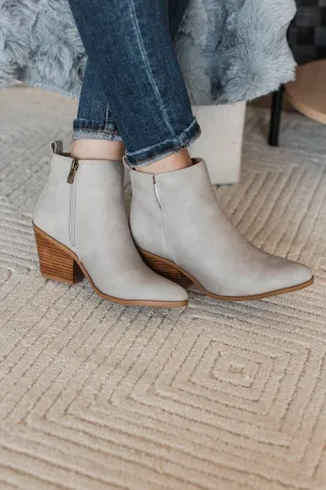 Corky's Gimme Sugar Booties- Light Grey