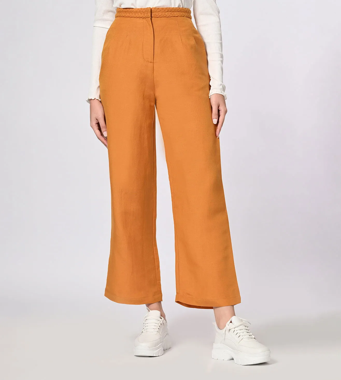 Cotton Linen Blend Summer Pants