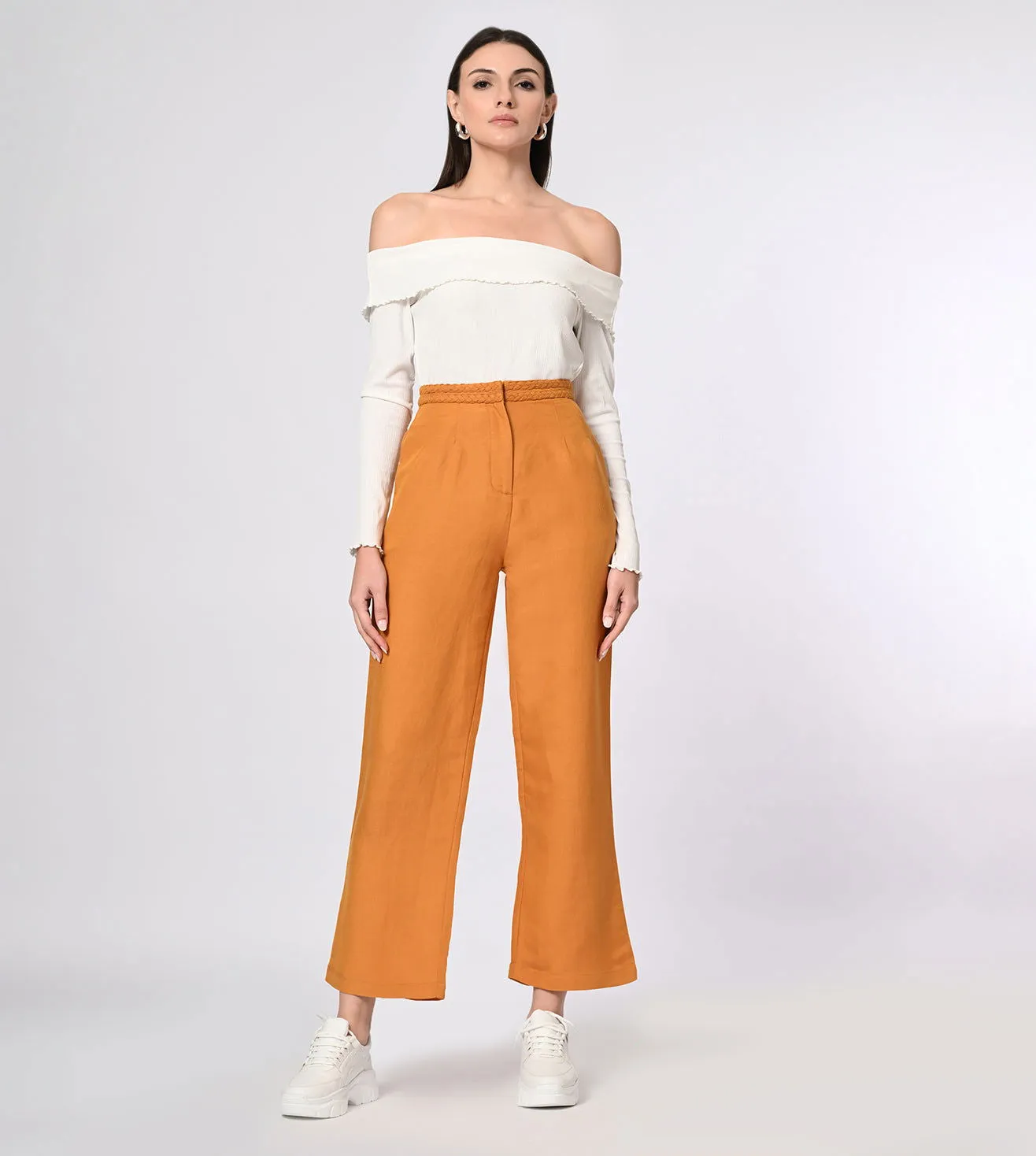 Cotton Linen Blend Summer Pants