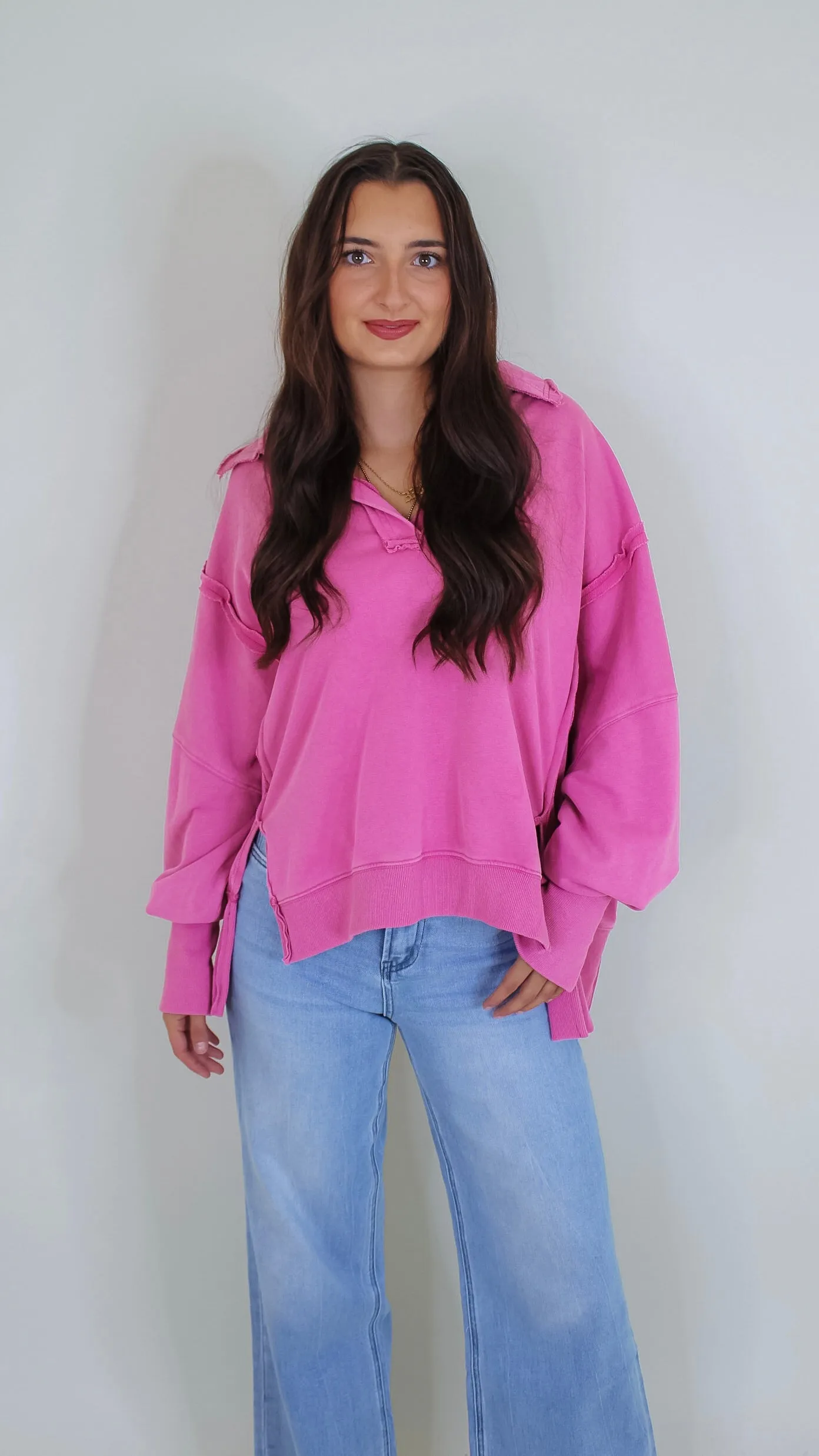 Cozy Cutie Magenta Top