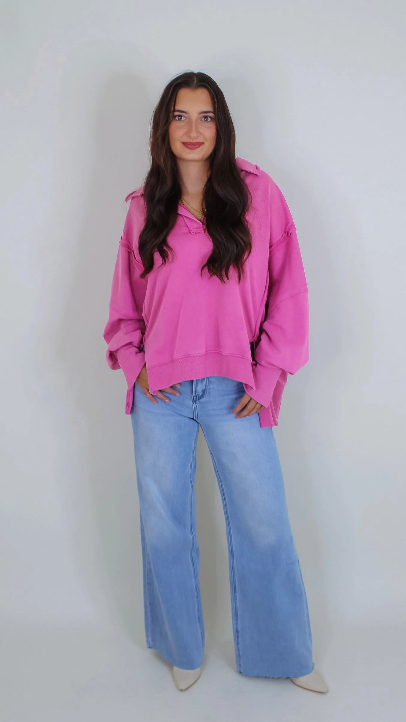 Cozy Cutie Magenta Top
