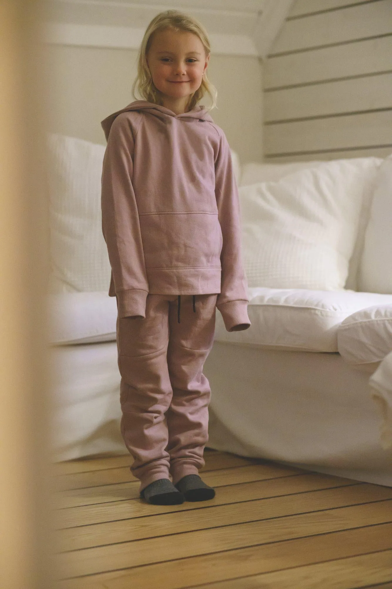 COZY HOODIE - DUSTY MAUVE