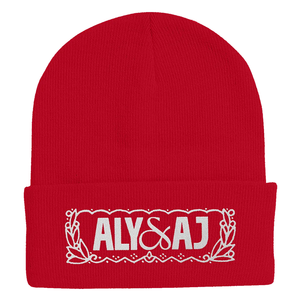 Cozy Logo Red Beanie