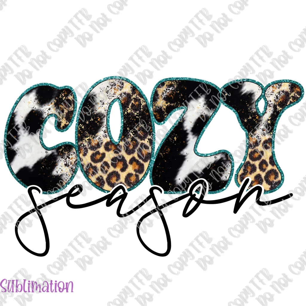 Cozy Season Sublimation Print